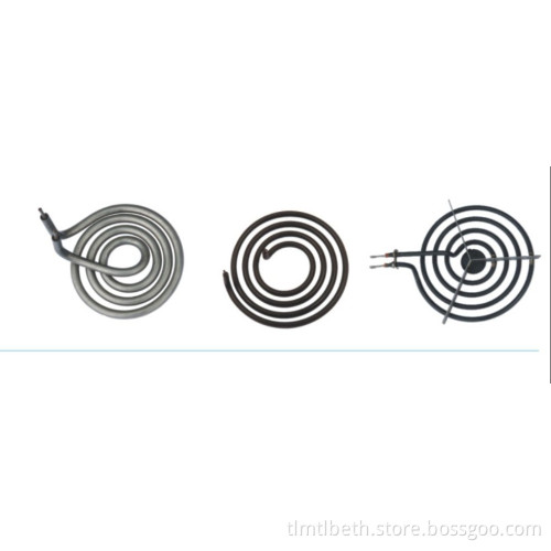 Multiturn tube bending machine for heating element
